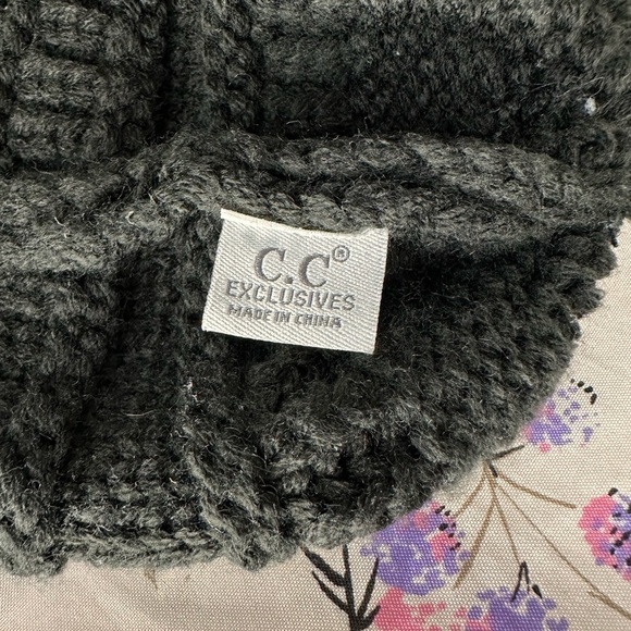 C.C Unisex Soft Warm Stretchy Thick Cuffed Knit Beanie Cap Hat - Picture 7 of 8